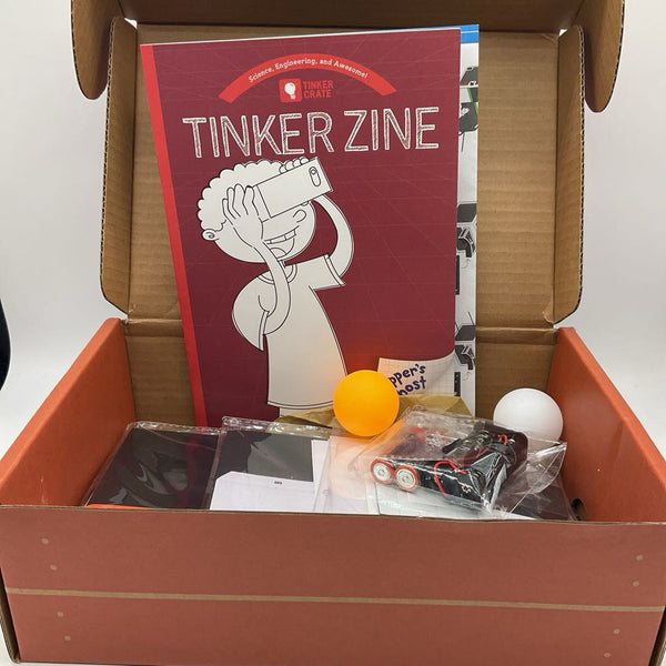 Kiwi Co Tinker Crate Make Your Own Phantom Projector Kit AS IS