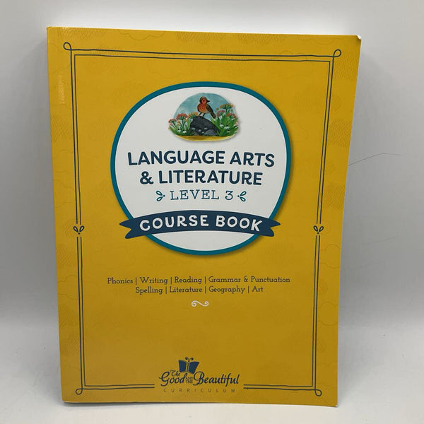 Language Arts & Literature Level 3 Course Book (paperback)'