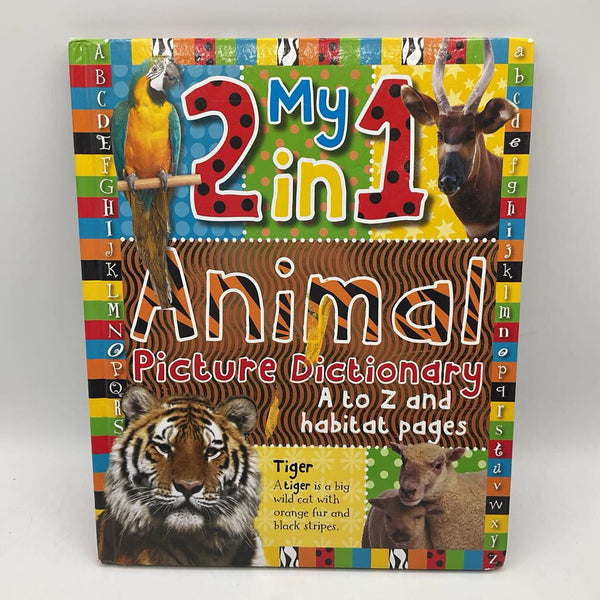 My 2-in-1 Animals Picture Dictionary (hardcover)