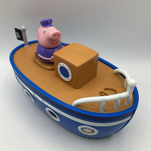 Peppa Pig Peppa’s Adventures Grandpa Pig’s Cabin Boat AS IS