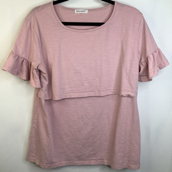 Size L: Small Show Pink Nursing T-Shirt