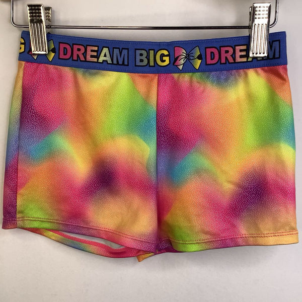 Size 7-8: JoJo's Closet Rainbow Cartwheel Shorts