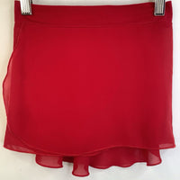 Size S: Mirella Red Dance Skirt