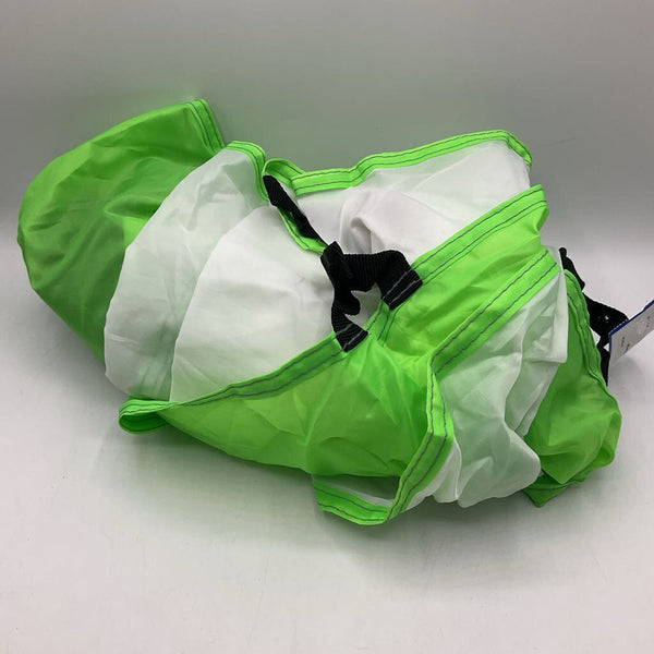 Green, White & Orange Parachute