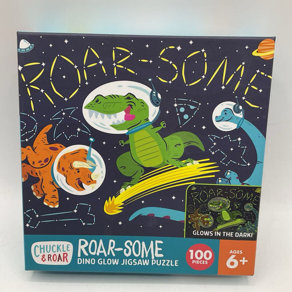 Chuckle & Roar: Roar-Some Glow in the Dark 100pc Puzzle