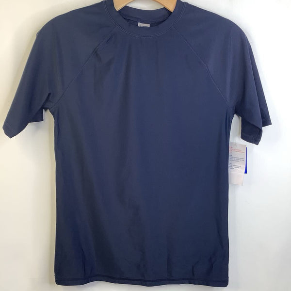 Size 14-16: Old Navy UPF 50+ Dark Blue Short Sleeve Swim Shirt NEW w/ Tag