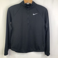 Size 14: Nike Dri-Fit Black Zip-up Light Jacket