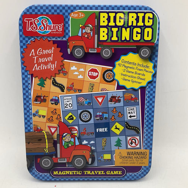 Magnetic Travel Big Rig Bingo
