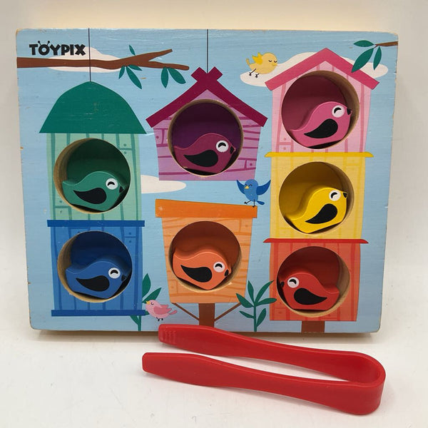 Toypix Color Sorting Wooden Birdhouse