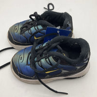 Size 5: Nike Blue & Black Lace-up Sneakers