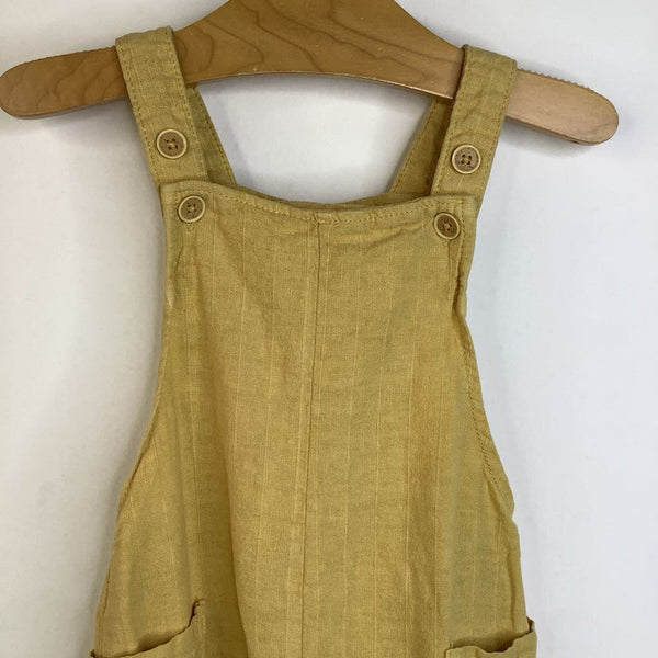Size 18-24m: Zara Yellow Short Overalls
