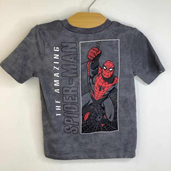 Size 2: Marvel Grey Amazing Spider-Man T-Shirt