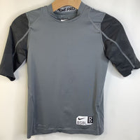 Size 8-9: Nike Pro Two-Tone Grey T-Shirt