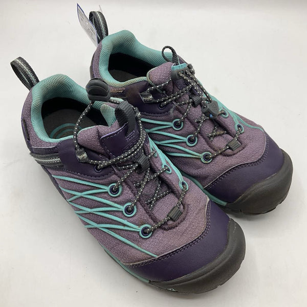 Size 3Y: Keen Lavender & Turquoise Toggle Sneakers