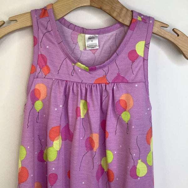 Size 10: Gap Lilac Pink/Orange/Yellow Balloon Razor Back Tank PJS Dress