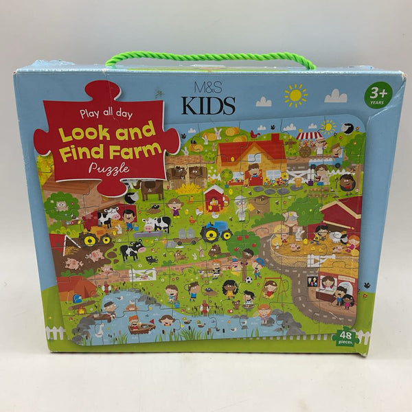 M&S Kids: Look And Find Farm 48pc Puzzle