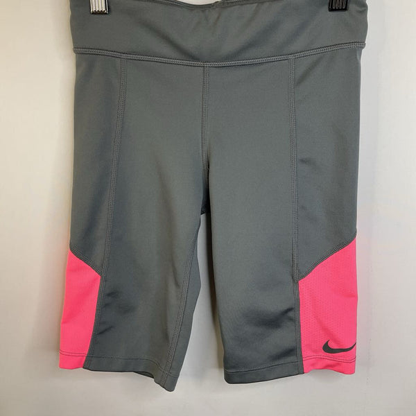 Size 10-12: Nike Dri-Fit Grey/Pink Cartwheel Shorts
