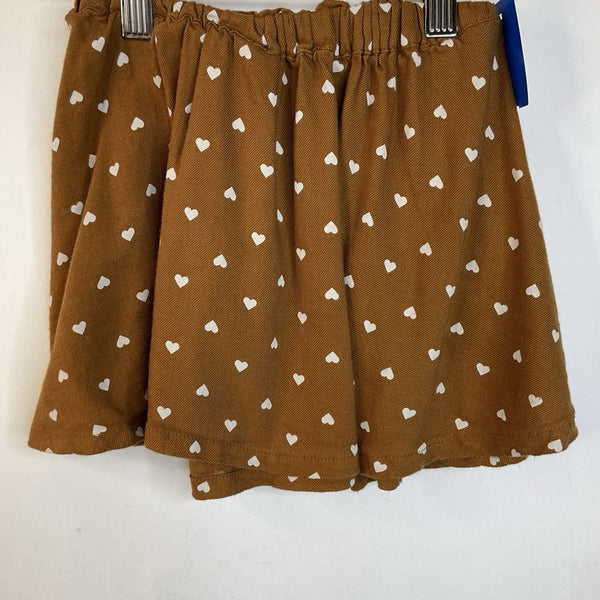 Size 3: Old Navy Brown/White Hearts Skirt