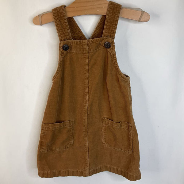 Size 3: Old Navy Brown Corduroy Overall Dress