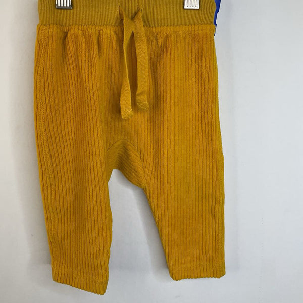 Size 6-12m (70): Hanna Andersson Yellow Velour Pants