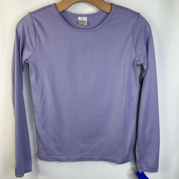 Size 12 (150): Hanna Andersson Lavender Long Sleeve T