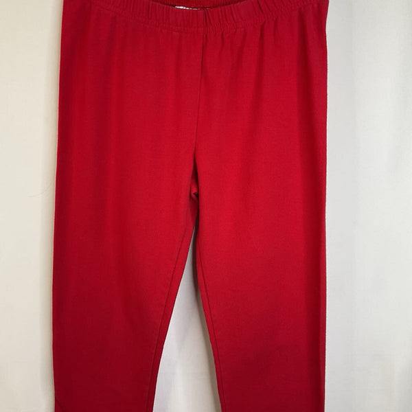 Size 12 (150): Hanna Andersson Red Leggings
