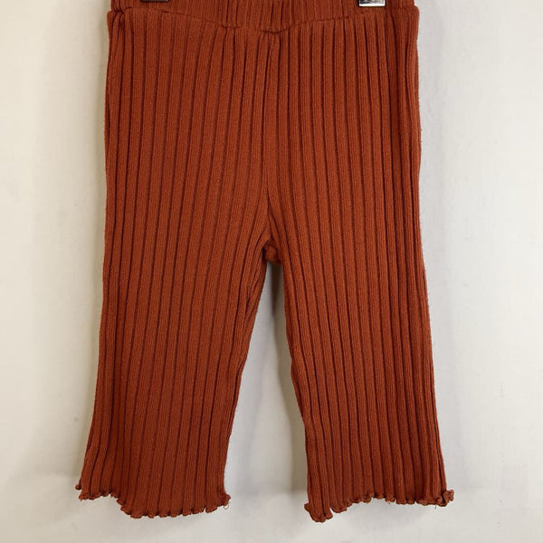 Size 6-12m: Old Navy Burnt Orange Textured Leggings