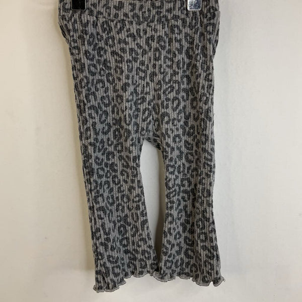 Size 6-12m: Old Navy Grey Leopard Print Leggings