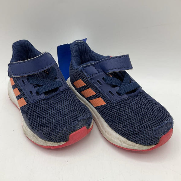 Size 5: Adidas Blue Velcro Sneakers