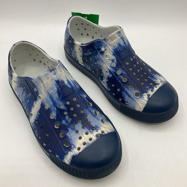 Size 11: Native Blue/White Slip On Shoes