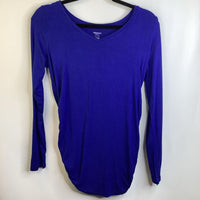 Size S: Motherhood Blue Long Sleeve T-Shirt