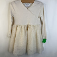 Size 3: Old Navy White Long Sleeve Tulle Skirt Dress REDUCED