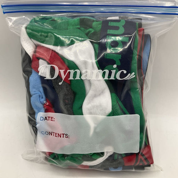 Size 3: Umbro Blues, Greens, Reds and White Brief Underwear 8pk