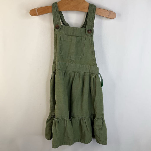 Size 3: Old Navy Army Green Tank Overall Dress
