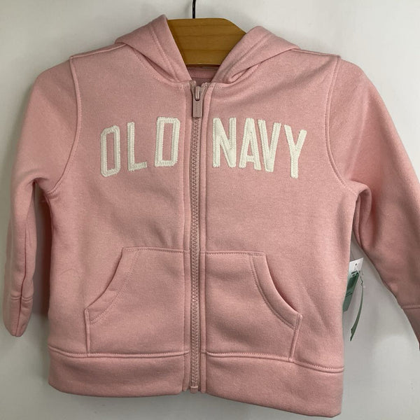 Size 18-24m: Old Navy Pink Zip-up Hoodie NEW w/ Tag