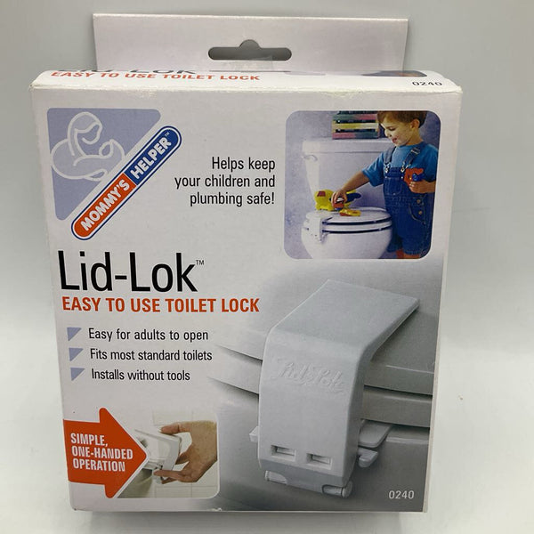 Lid-Lok Easy Use Toilet Lock