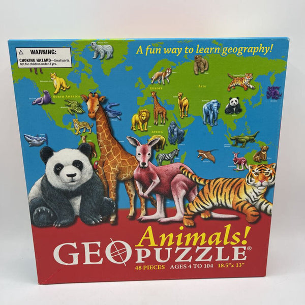 Animals Geo 48pc Puzzle