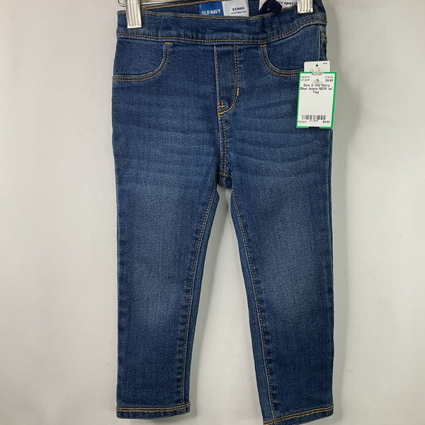 Size 2: Old Navy Blue Jeans NEW w/ Tag