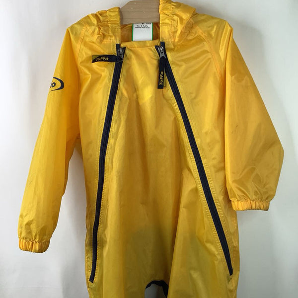 Size 5: Tuffo Yellow Rain Suit