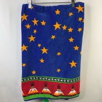 Pendleton Blue/Green/Red Night Sky Teepee Hooded Towel