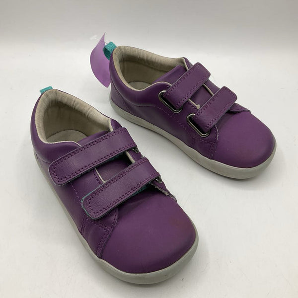 Size 11.5: Ten Little Purple Velcro Sneakers