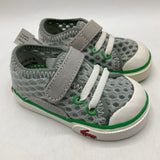 Size 4: See Kai Run GRAY Water Friendly Velcro Shoes NEW