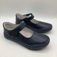 Size 1.5-2Y: Pediped Barbara/NAVY Mary Jane Velcro Shoes NEW