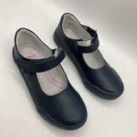 Size 1.5-2Y: Pediped Barbara/NAVY Mary Jane Velcro Shoes NEW