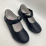 Size 1.5-2Y: Pediped Barbara/NAVY Mary Jane Velcro Shoes NEW