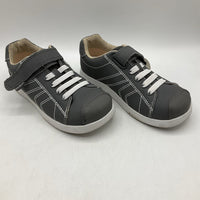 Size 11-11.5: Pediped Jake/GREY Velcro Shoes NEW