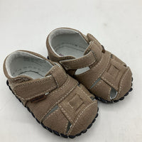 Size XS (0-6m): Pediped Harvey/GINGERSNAP Soft-Soled Baby Shoes NEW in BOX