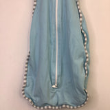 Size NB (5-8lbs): Love to Dream Light Blue Sleepsack