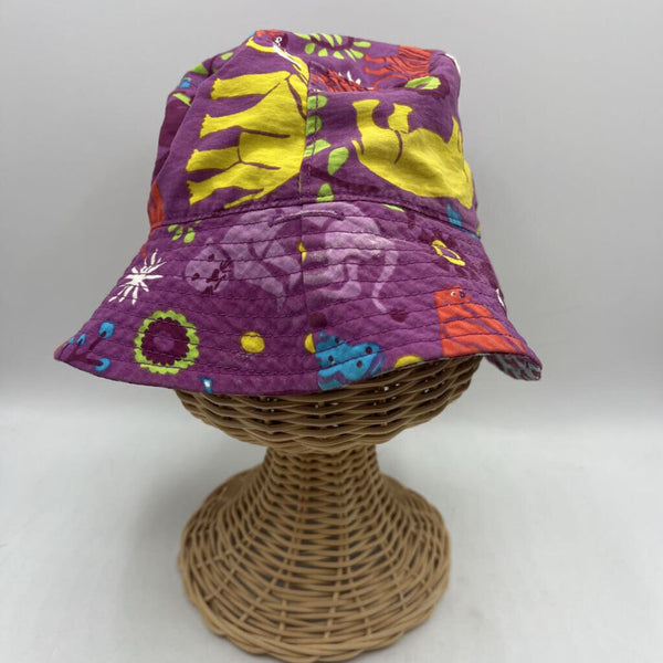 Size 0 3m Patagonia Reversible Purple Animal Sun Hat Beanstalk Children s Resale