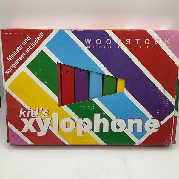 Woodstock Kids Rainbow Wooden Xylophone